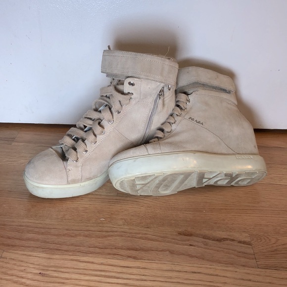PRADA high top sneakers - Picture 2 of 2